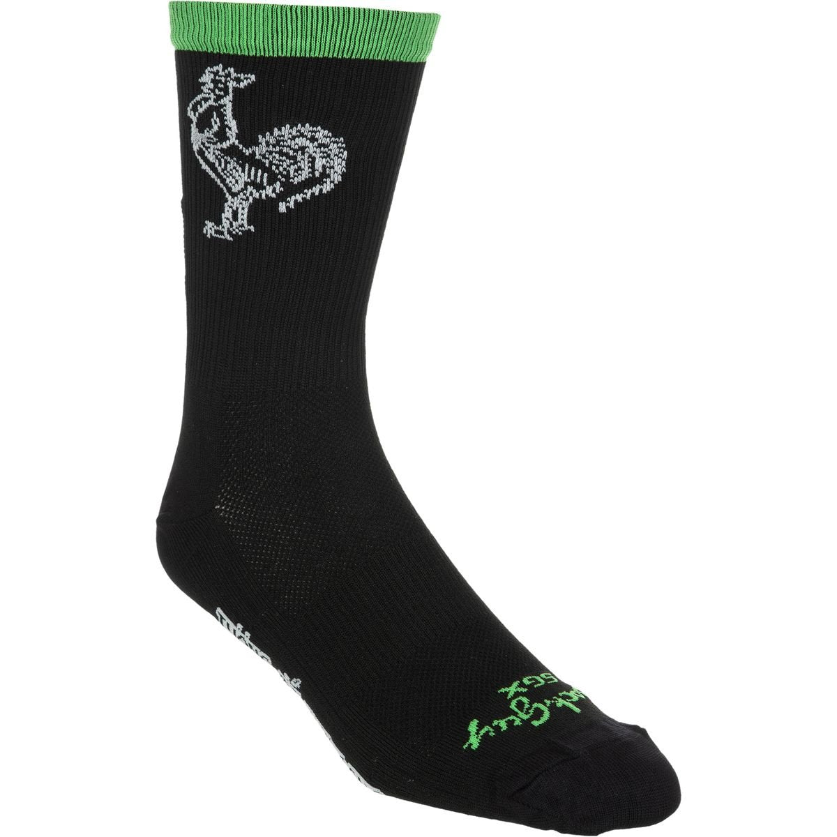 SockGuy Socks, Black, Sporty