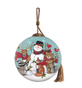 Inner Beauty Hanging Ornament, 3-inch, Red