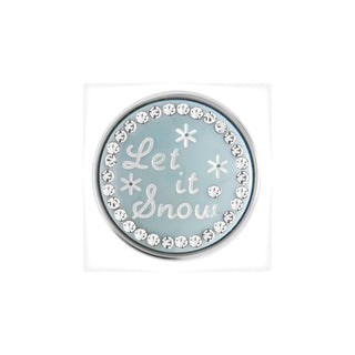 Ginger Snaps Charm, 20 Millimeter, Silver