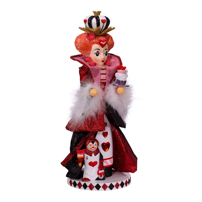 Kurt Adler Adler 17.5-Inch Hollywood Queen of Hearts Nutcracker, Multi