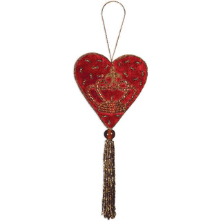 Sunset Vista Designs Hanging Ornament, 4 x 9, Red