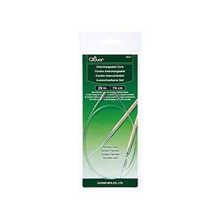 Clover Knitting Needle, 29", Metallic