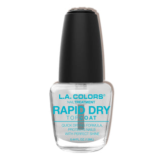 L.A. COLORS Nail Polish, 0.46 Fl Oz (Pack of 1), Rapid Dry Top Coat