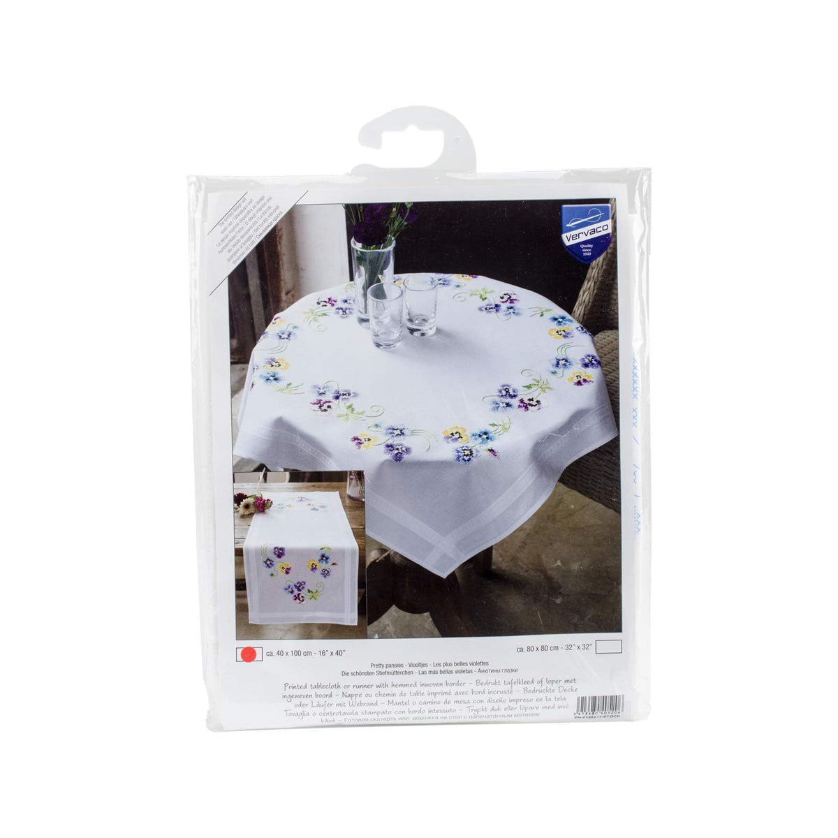 Vervaco Art Craft Kit, 16 x 40 inches, Multicolor