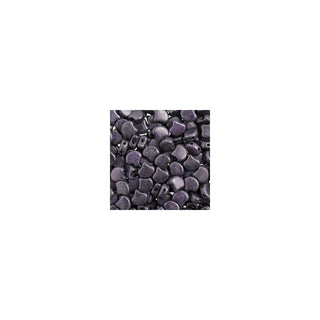 John Bead Craft Bead, 7.5mm, Metallic Suede Dark Purple
