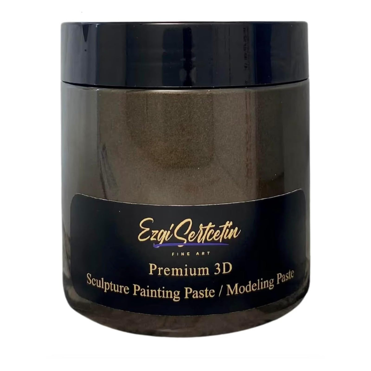 Ezgi Sertcetin Paint, 6 Fl Oz (Pack of 1), Café Noir Brown