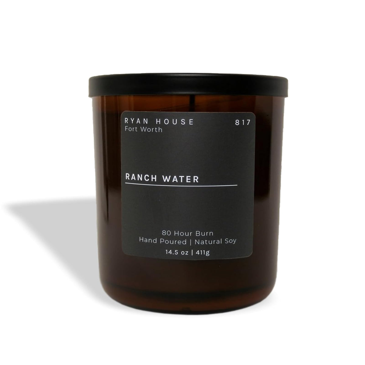 Ryan House Candles Candle, 14.5 ounce, Blue