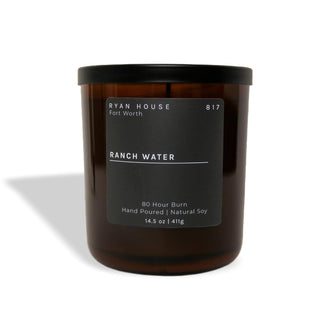 Ryan House Candles Candle, 14.5 ounce, Blue