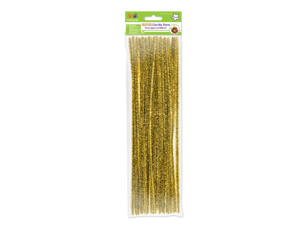 Krafty Kids Wire, 1/4" x 12" X 35 PIECE, Gold