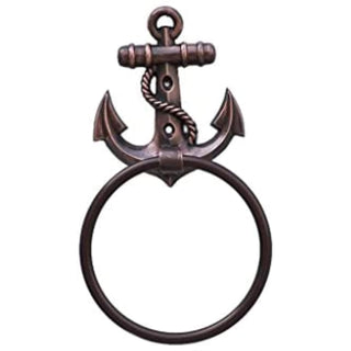 Handcrafted Model Ships Towel Holder