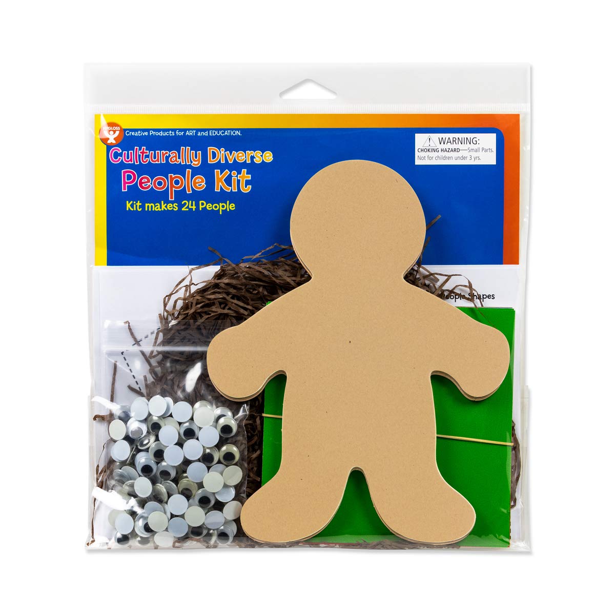 Hygloss Art Craft Kit, 7 Inches, Assorted