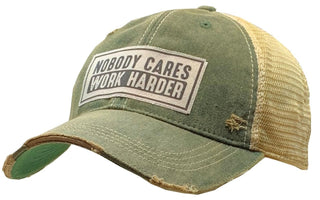 VINTAGE LIFE Hat, Dark Green, Snapback