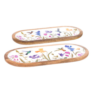 Ganz Tray, 6.5 x 13.5 Inch, Multicolor