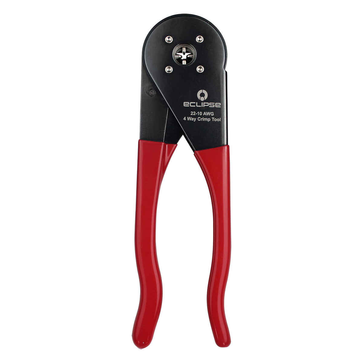 Eclipse Crimping Pliers, 22 to 10 AWG, Multicolor