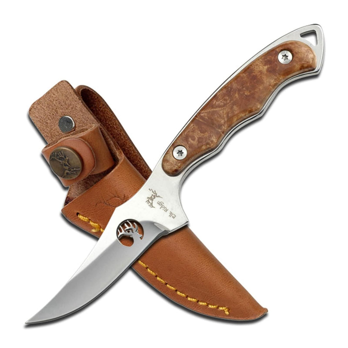 Elk Ridge Knife, 2.8", Brown