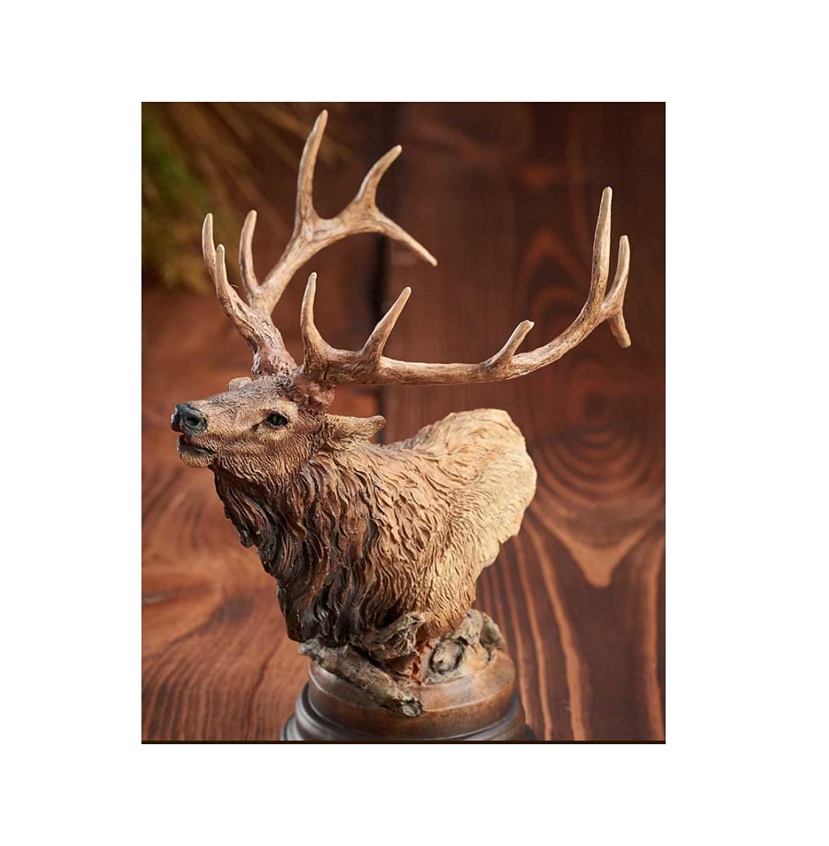 Wild Wings(WI) Primal Call - Elk Sculpture by Stephen Herrero