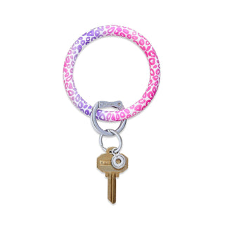 Oventure Keychain, One Size, Pink Cheetah