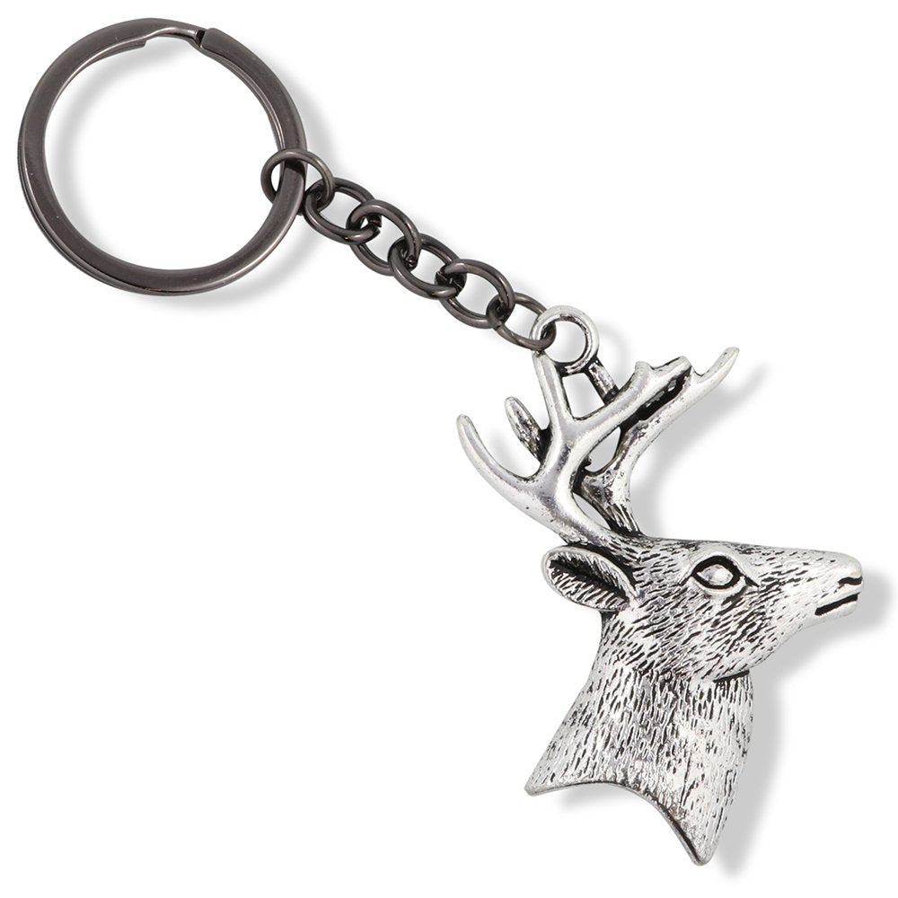 Dave The Bunny Keychain, Large, Silver