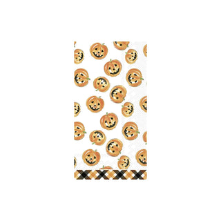 ihr SINCE 1977 Disposable Napkin, 8.5" x 4.5", Pumpkin Faces