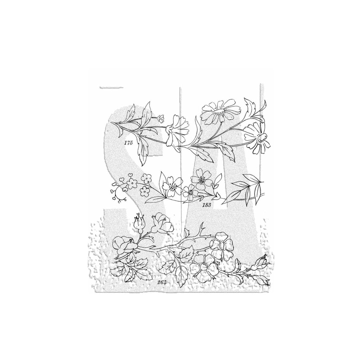Art Gone Wild Rubber Stamp