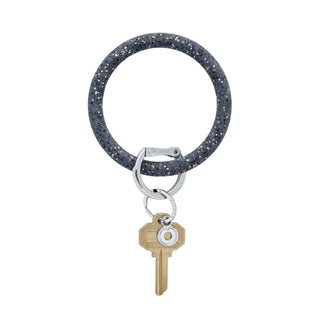Oventure Keychain, One Size, Black Confetti