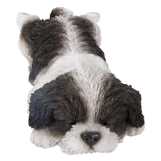 Hi Line Gift 87710-J Shih Tzu Puppy Sleeping Pet Pals Statue