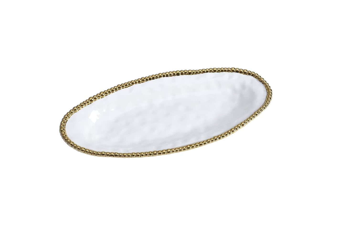 Pampa Bay Golden Salerno Oval Serving Piece