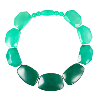 ZAVANA Necklace, 18 inches, Green