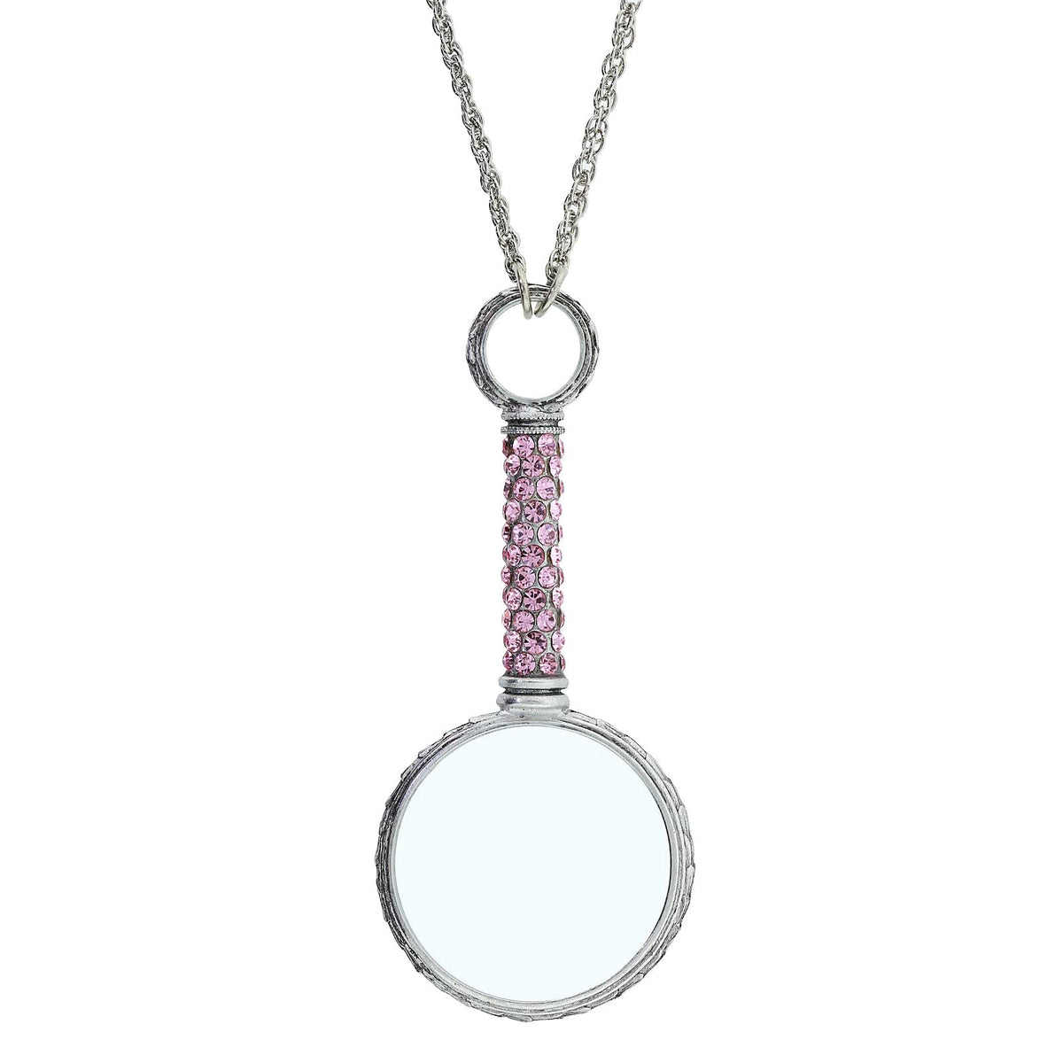 1928 Jewelry Company Necklace, 30"L x 1.49"W x 3.45"H, Light Rose