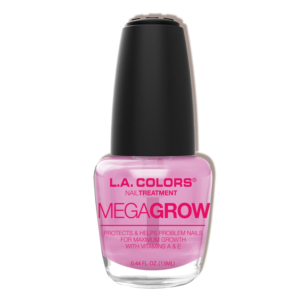 L.A. COLORS Nail Polish, 0.46 Fl Oz (Pack of 1), Mega Grow
