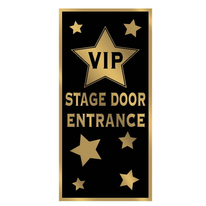 Beistle Banner, 30" x 60", VIP Stage Door