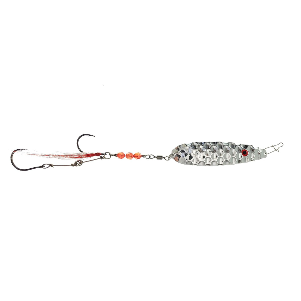 Viper Spoon Fishing Hook, Silver, Modern