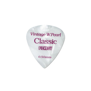 Pickboy Plectrum, 0.50mm, pearl