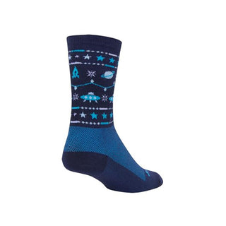 SockGuy Socks, Sweater Blue, Does Not Apply