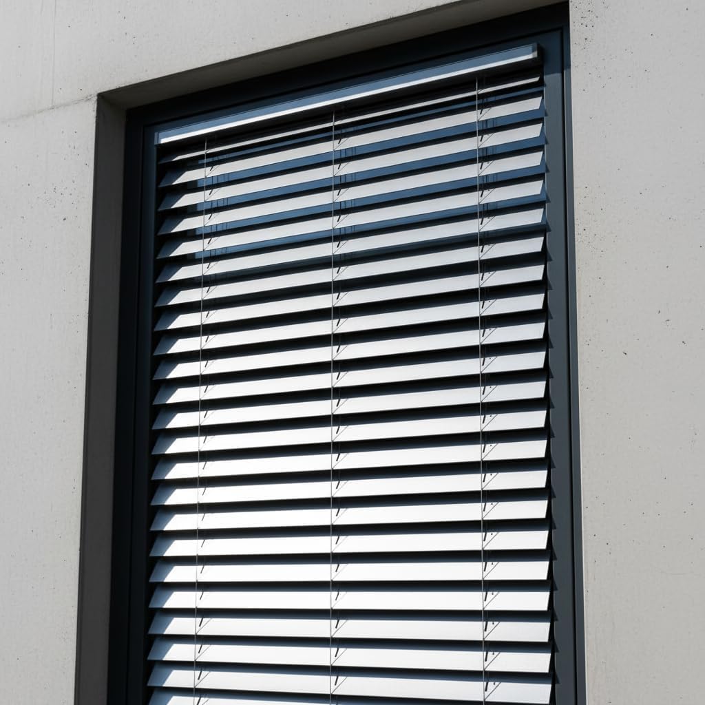 Comfy Hour Aluminum Magnetic Mini Blind W35 x H45, Day and Night Light Filtering Window Shade, White