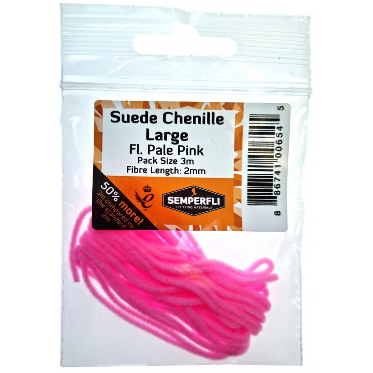 Semperfli Yarn, 2mm Large, Pale Pink
