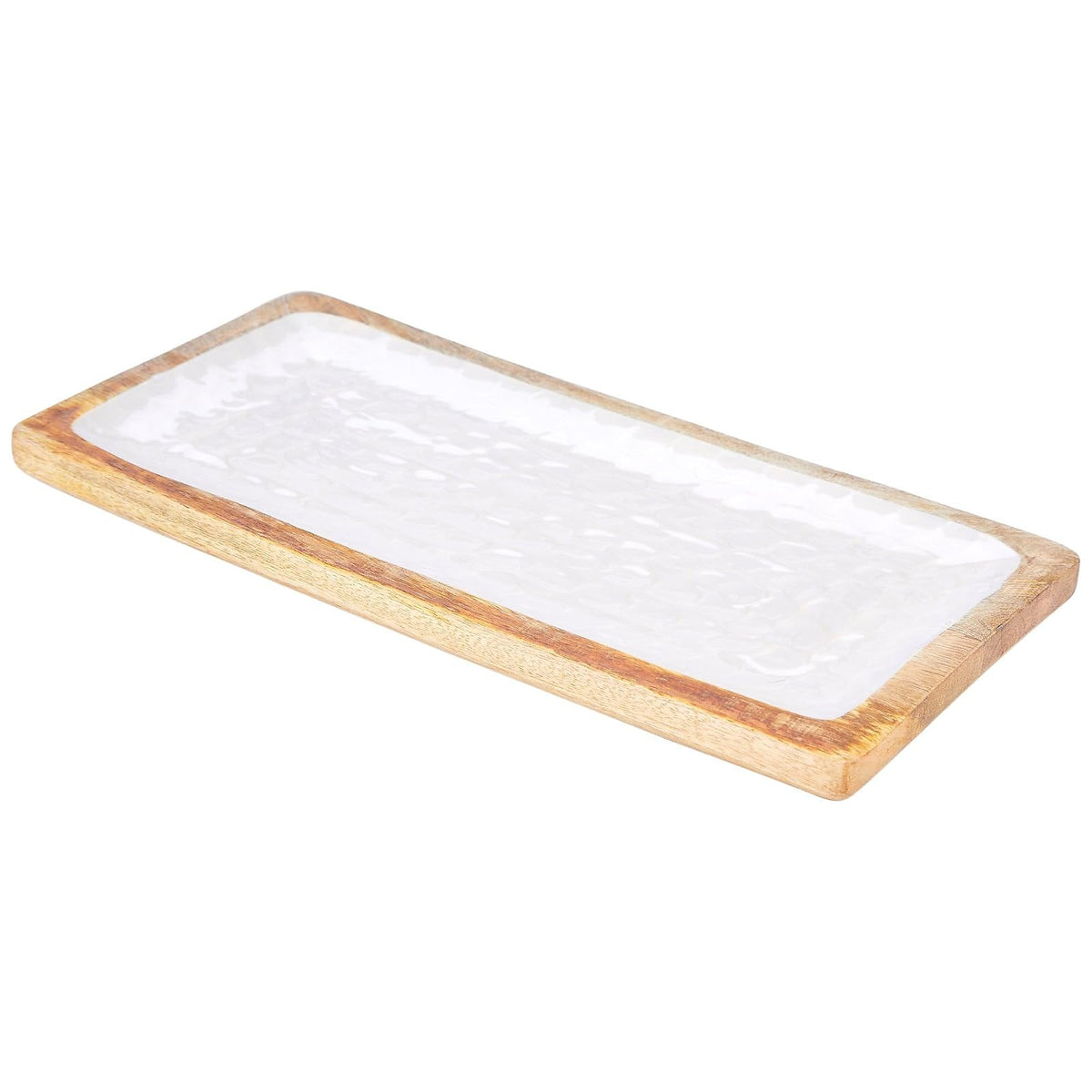 Boston International Tray, 16.3" x 7.5" x 1", Mother of Pearl