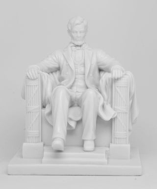Pacific Trading Giftware PTC 5.5 Inch Abraham Lincoln National Memorial Replica Statue Figurine