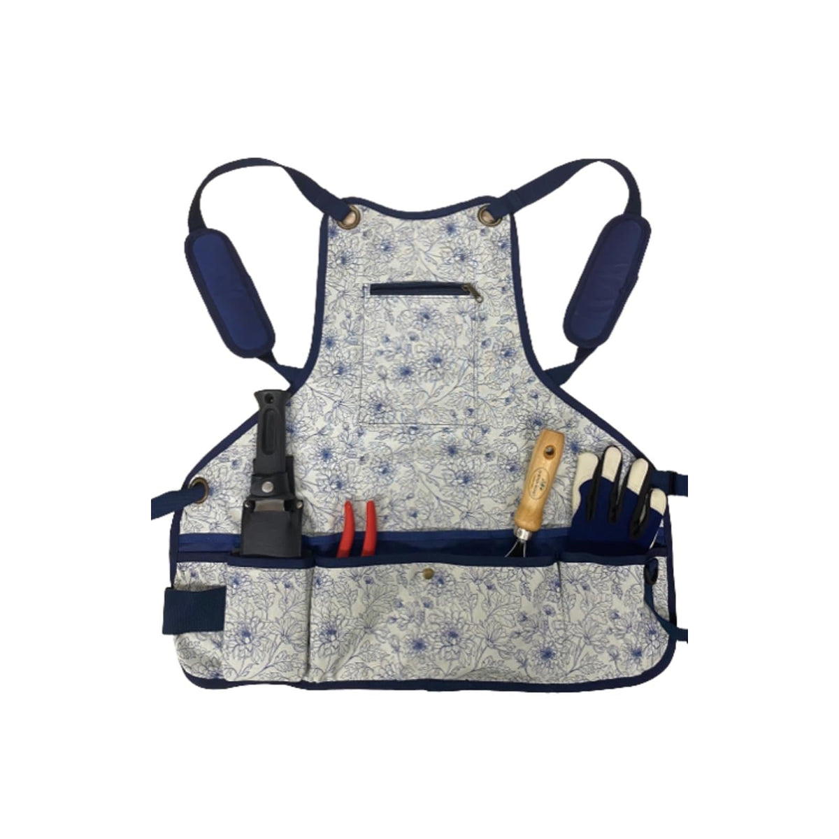 Garden Works Apron, 1 count (pack of 1), Floral