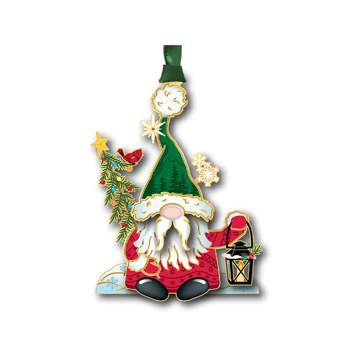 Beacon Design Hanging Ornament, Gold,red, Digital