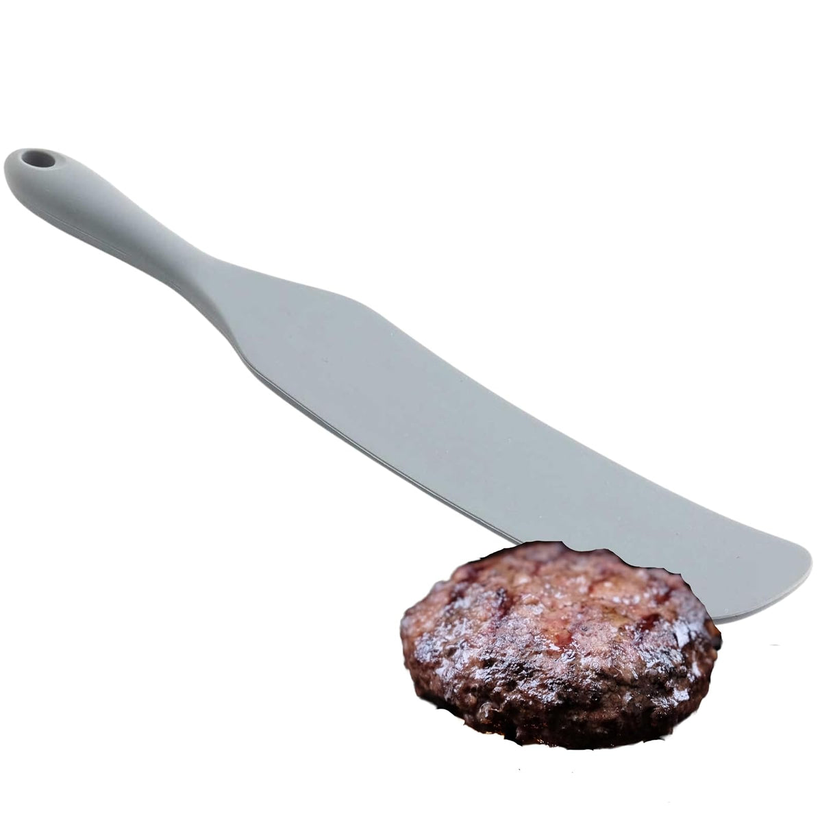 Tablecraft Food Spatula, 13 Inches, Gray