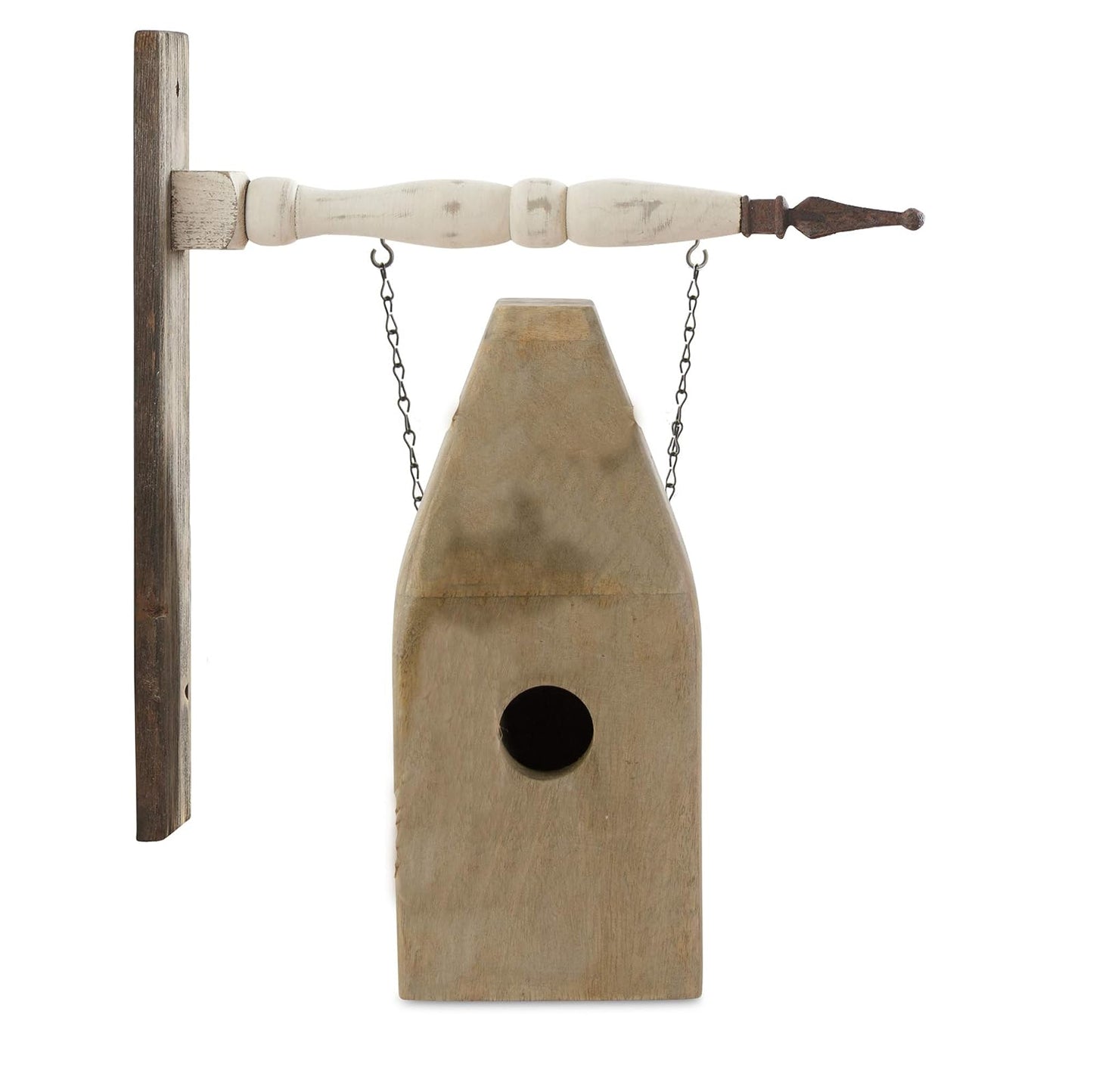 K&K Interiors 17155A-AR 14.5 Inch Wood Birdhouse Buoy Arrow Replacement, Brown