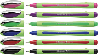Schneider Marking Pen, Assorted, 6 pack, Pocket