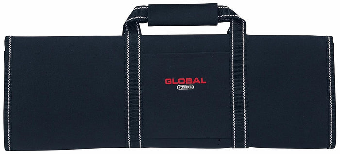 Global G-667/16, 16 Pocket Handle, Black Knife Case