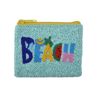 Bamboo Trading Coin Purse Pouch, Multicolor