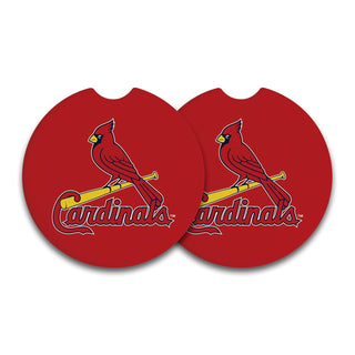 Magnolia Lane Drink Coaster, 2.67-Inch, Red