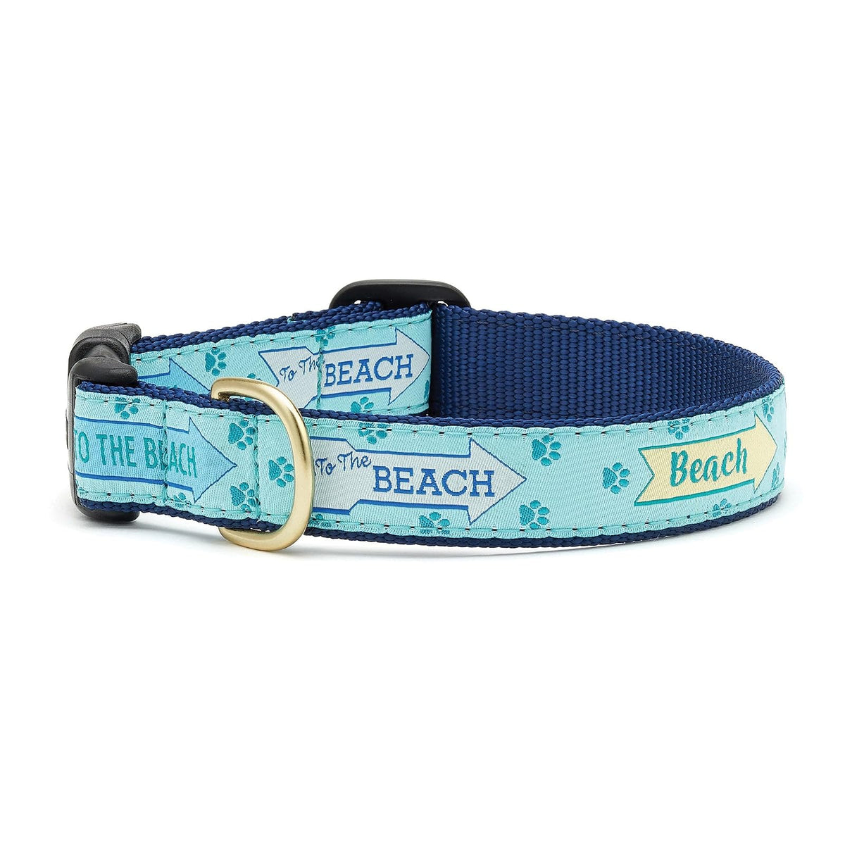 Up Country Animal Collar, Large (15"-21") 1" width, Blue