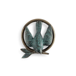 SPI Doorstop, 6"H 5.5"W 2.5"D, Verdigris and Bronze