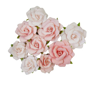 PRIMA MARKETING INC Art And Craft Supply, Miel Flowers - Parisienne - 9 Pcs, 1"-