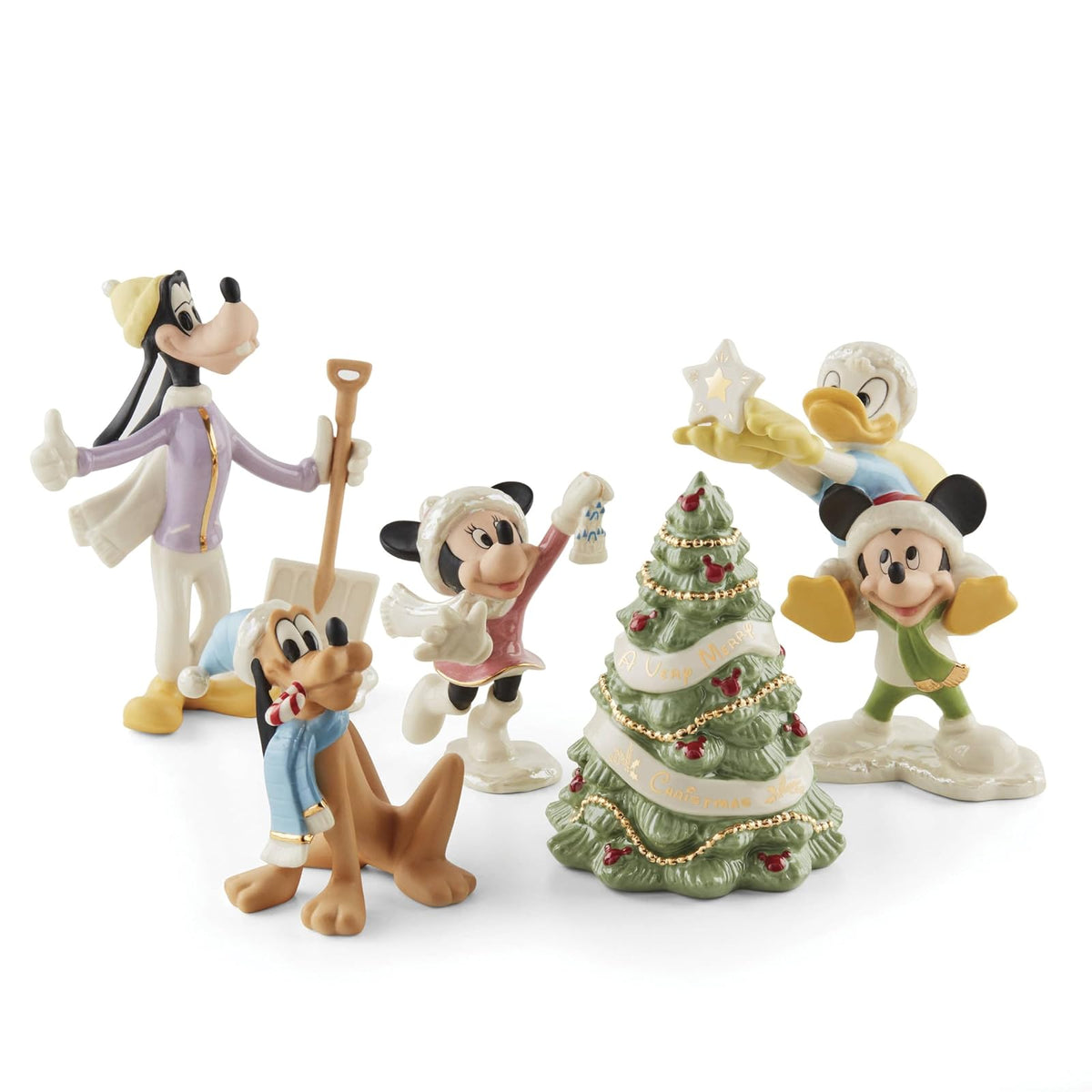 Lenox Figurine, 5 Count, Beige